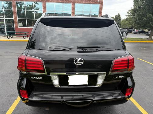 Black 2010 Lexus LX 570 Base