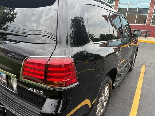 Black 2010 Lexus LX 570 Base