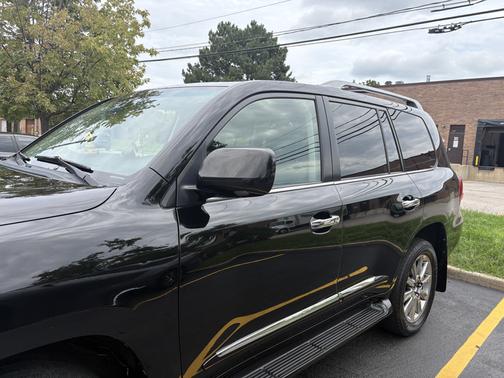 Black 2010 Lexus LX 570 Base