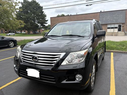 Black 2010 Lexus LX 570 Base