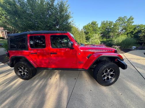 Red 2018 Jeep Wrangler Unlimited Rubicon