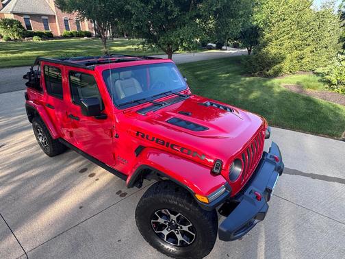 Red 2018 Jeep Wrangler Unlimited Rubicon