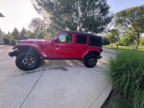 Red 2018 Jeep Wrangler Unlimited Rubicon