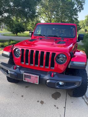 Red 2018 Jeep Wrangler Unlimited Rubicon
