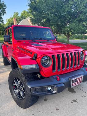 Red 2018 Jeep Wrangler Unlimited Rubicon
