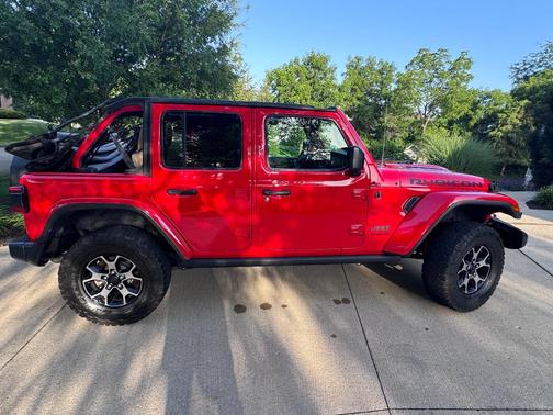 Red 2018 Jeep Wrangler Unlimited Rubicon