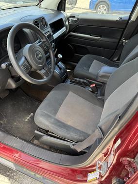 Red 2014 Jeep Compass Sport