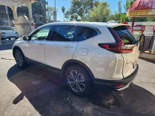 White 2021 Honda CR-V Hybrid EX
