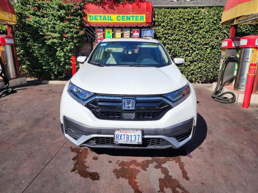 White 2021 Honda CR-V Hybrid EX