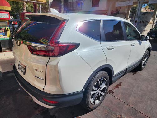 White 2021 Honda CR-V Hybrid EX