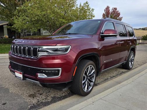 Red 2022 Jeep Wagoneer Series III