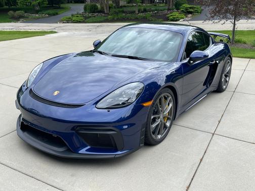Blue 2020 Porsche 718 Cayman 718 Cayman GT4