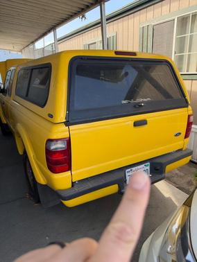 Yellow 2001 Ford Ranger Edge SuperCab