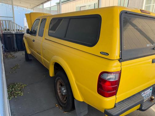 Yellow 2001 Ford Ranger Edge SuperCab
