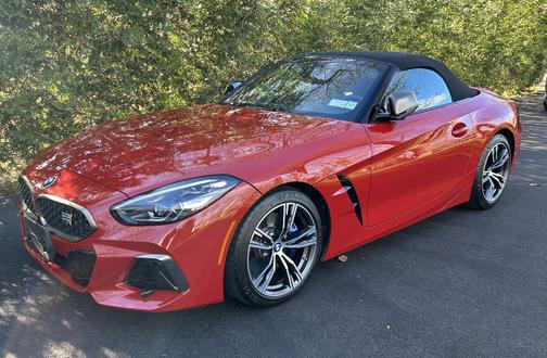 Red 2020 BMW Z4 M40i
