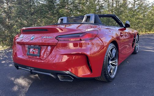 Red 2020 BMW Z4 M40i
