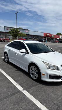 White 2015 Chevrolet Cruze LTZ
