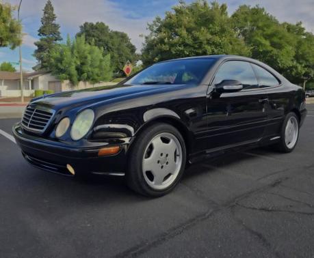 Black 2001 Mercedes-Benz CLK-Class 55 AMG