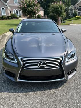 Gray 2014 Lexus LS 460 Base
