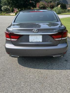 Gray 2014 Lexus LS 460 Base