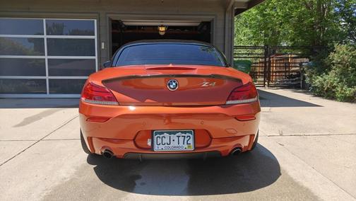 Orange 2014 BMW Z4 sDrive35is