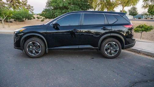 Black 2024 Nissan Rogue SV