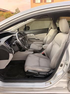 Gray 2015 Honda Civic LX