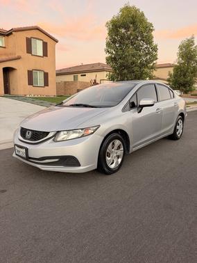 Gray 2015 Honda Civic LX