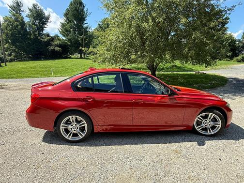 Red 2016 BMW 328 i xDrive