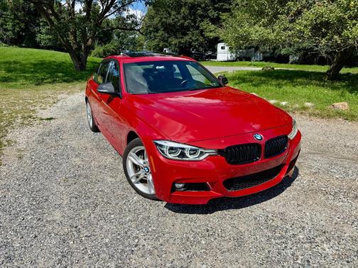 Red 2016 BMW 328 i xDrive
