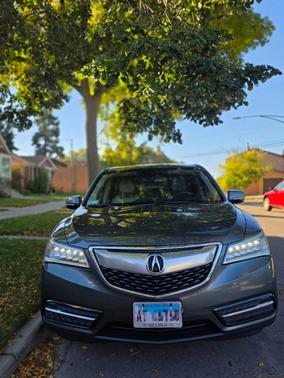 Beige 2015 Acura MDX 3.5L Technology Package