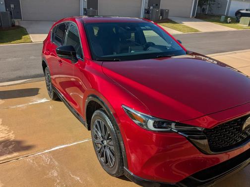 Red 2023 Mazda CX-5 2.5 Turbo