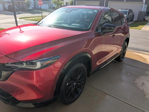 Red 2023 Mazda CX-5 2.5 Turbo
