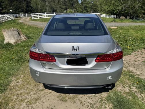 Silver 2015 Honda Accord EX-L