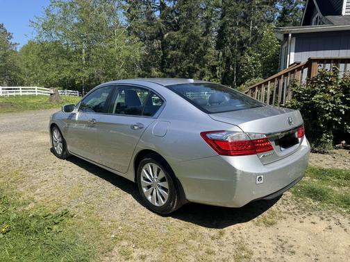 Silver 2015 Honda Accord EX-L