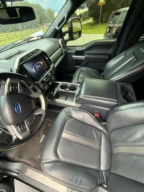 Black 2022 Ford F-450 Platinum