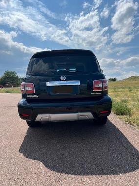 Black 2017 Nissan Armada Platinum