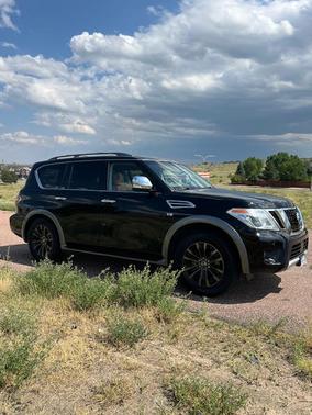 Black 2017 Nissan Armada Platinum