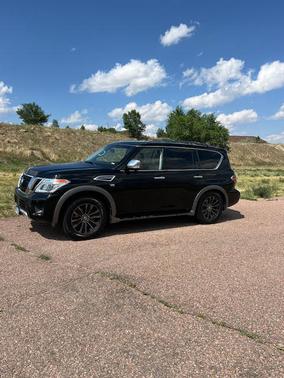 Black 2017 Nissan Armada Platinum