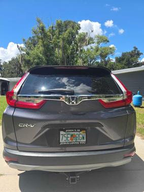 Gray 2019 Honda CR-V LX