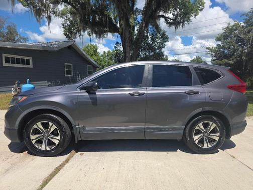 Gray 2019 Honda CR-V LX