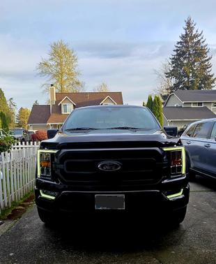 Black 2021 Ford F-150 XLT