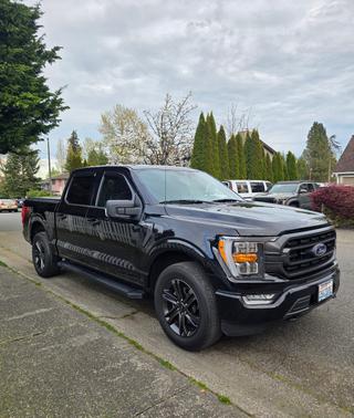 Black 2021 Ford F-150 XLT