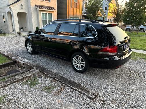 Black 2014 Volkswagen Jetta SportWagen DSG TDI