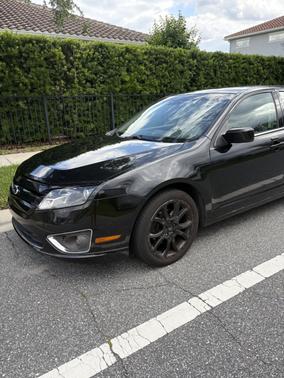 Black 2012 Ford Fusion SEL