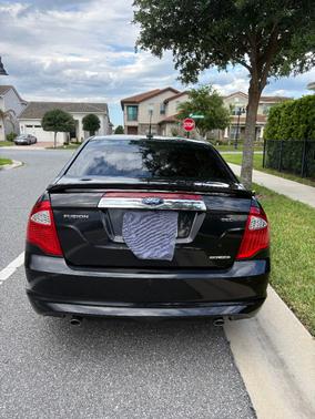 Black 2012 Ford Fusion SEL