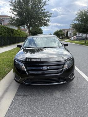 Black 2012 Ford Fusion SEL