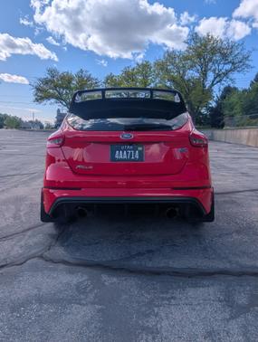 Red 2018 Ford Focus RS Base