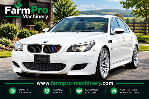 White 2010 BMW M5 Base