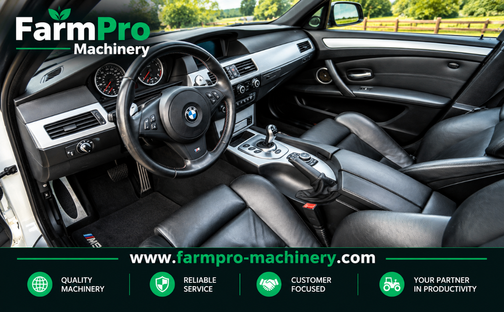 White 2010 BMW M5 Base